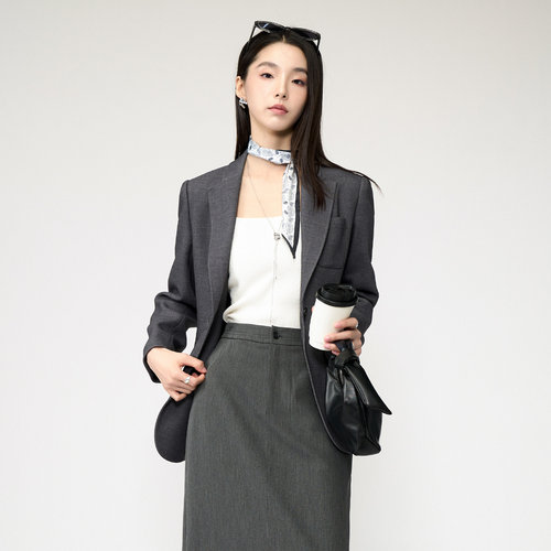 娅丽达通勤西装外套女