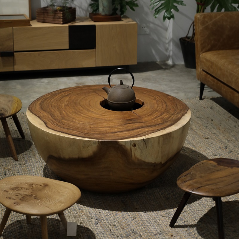 野木1978侘寂孤品茶几艺术