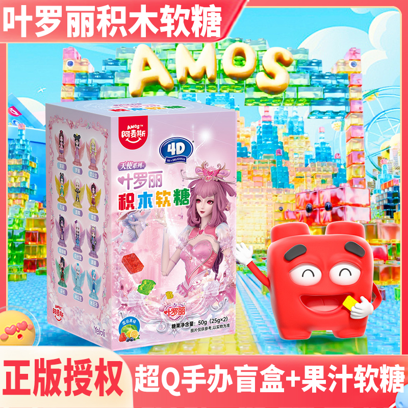 手办盲盒果汁软糖好吃好玩