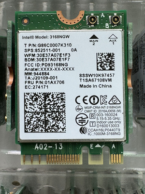 HP台式机M.2无线网卡5G6G