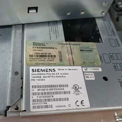 议价SINUMERIK PCU 50.3-P控制器，型号6可维修