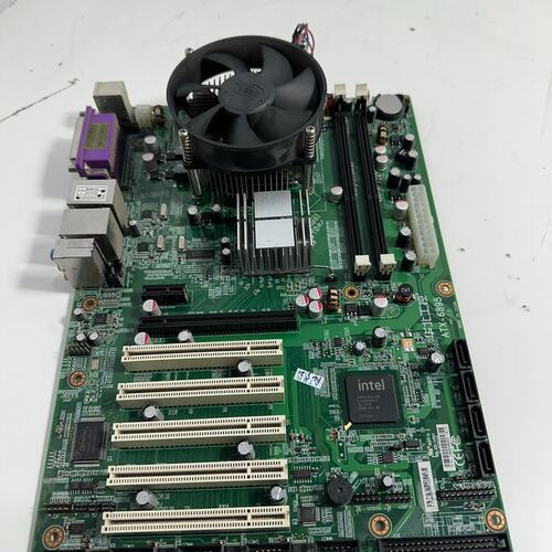 议价华北工控主板ATX-6895，带E5200双核CPU+风可维修