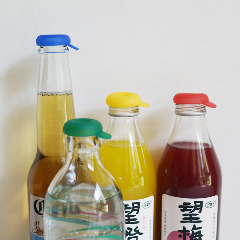 朴房 霜山夏日系列 食品级硅胶瓶盖水杯汽水气泡水酒瓶玻璃瓶盖子