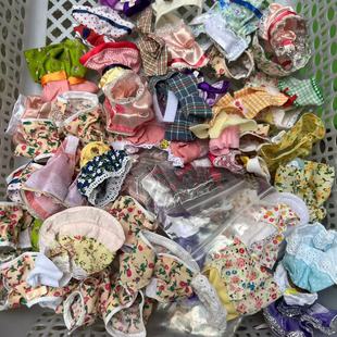 正品日本森贝儿家族过家家玩具散货动物迷你中大号衣服随机十件