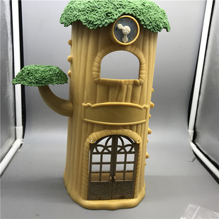 家族儿童仿真动物宝宝公仔玩偶家具 家族日本森贝尔玩具 大树