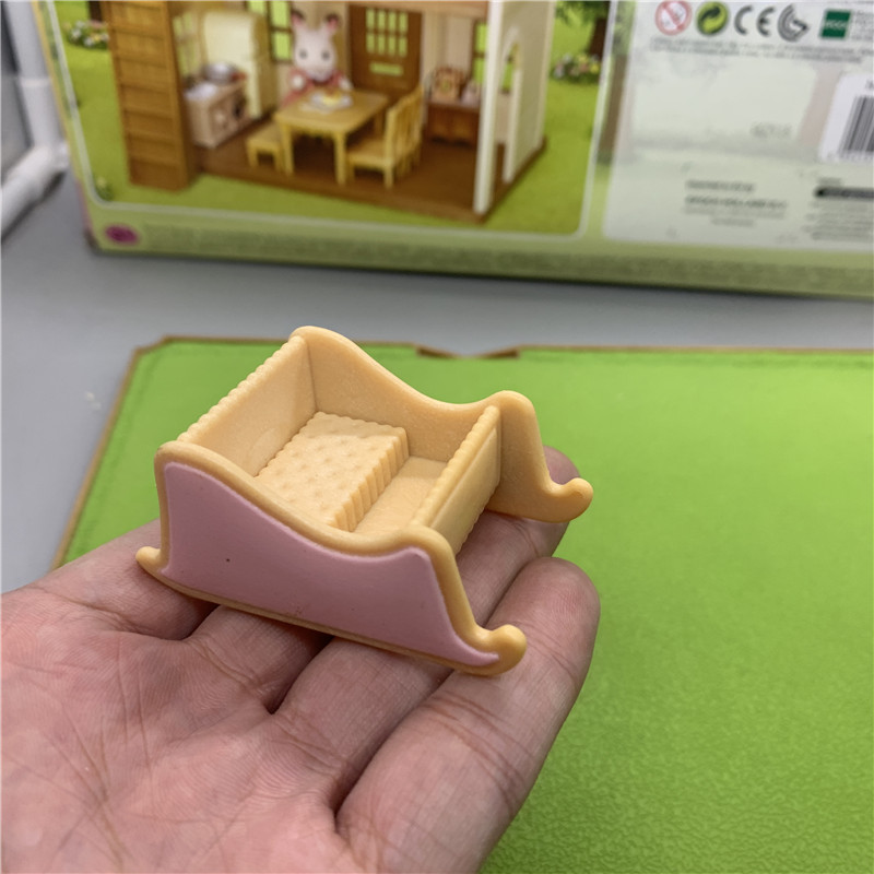 森贝尔家族家族正品日本过家家玩具 雪橇F14