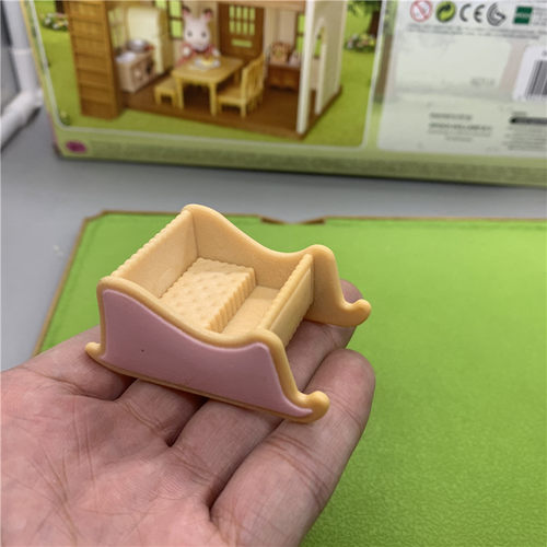 森贝尔家族家族正品日本过家家玩具 雪橇F14