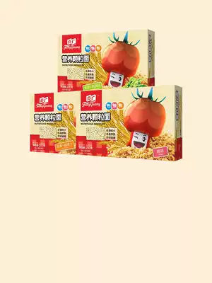 Fangguang flagship store baby noodles baby noodles Children 3 boxes of grain noodles crushed noodles non-added salt