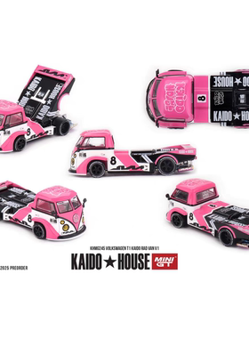 Kaido House + MINIGT 1:64 大众 Volkswagen T1皮卡合金车模 245