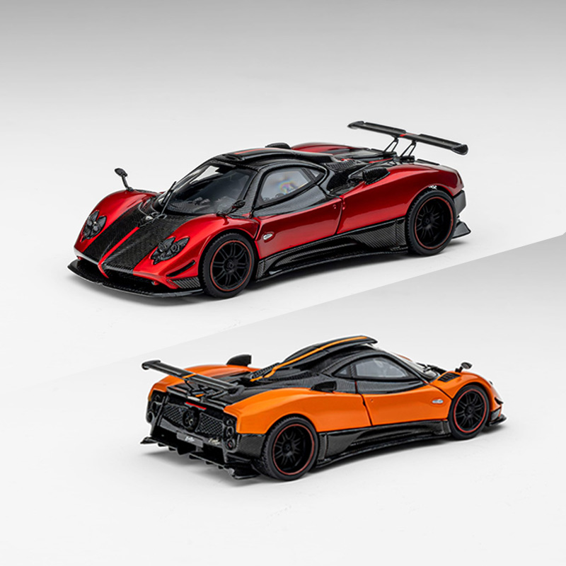 Classic Garage 1:64 帕加尼zonda Cinque 后盖可开 合金汽车模型