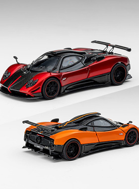 Classic Garage CG 1:64帕加尼zonda Cinque后盖可开合金汽车模型