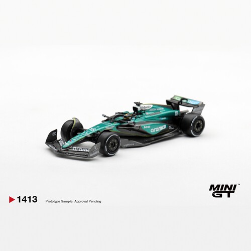 MINIGT 1:64 阿斯顿马丁Aston Martin AMR24 #18合金汽车模型1413