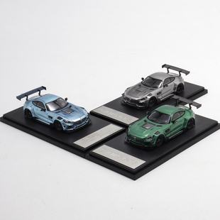 RM犀牛 1:64 奔驰AMG GT S改装版 跑车 仿真合金汽车模型收藏摆件