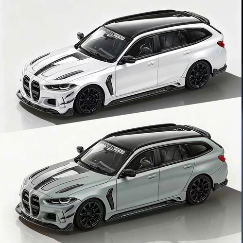 Aurelia 1:64 宝马M3 Touring Alaska达尔文仿真合金汽车模型收藏
