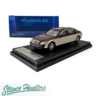 SH 1:64 Maybach 迈巴赫62 奔驰S级跑车仿真合金汽车模型收藏摆件