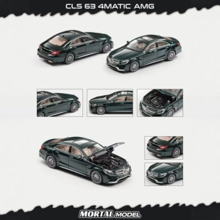 MORTAL 1:64 奔驰CLS63 恶魔之眼 可开前盖 仿真合金汽车模型收藏