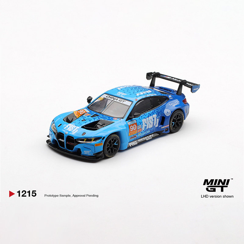MINIGT 1:64 宝马M4 GT3 EVO #90 FIST Team AAI合金汽车模型1215图片