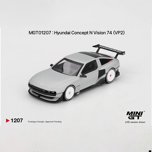 MINIGT 1:64 现代Concept N Vision 74 VP2仿真合金汽车模型 1207