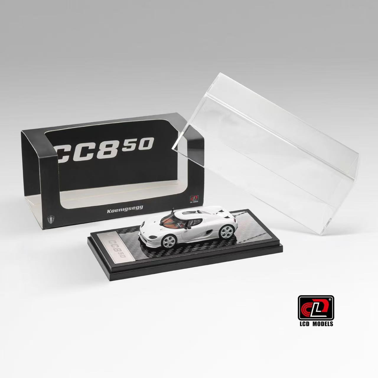 LCD 1-64 柯尼塞格CC850 Koenigsegg CC850跑车 仿真合金汽车模型图片