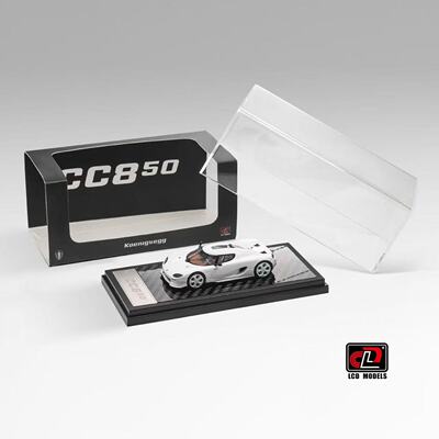 LCD 1-64 柯尼塞格CC850 Koenigsegg CC850跑车 仿真合金汽车模型