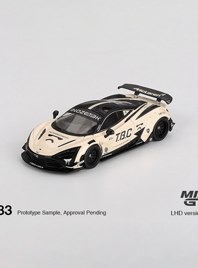 MINIGT 1:64 迈凯伦 McLaren 720S 概念车 仿真合金汽车模型 1083