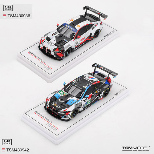 TSM 1:43 宝马M4 GT3 EVO #31 #38 车队WRT 2025仿真合金汽车模型