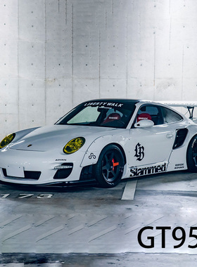 GT Spirit 1:18 保时捷 LB-WORKS TURBO 2024 树脂汽车模型 GT958