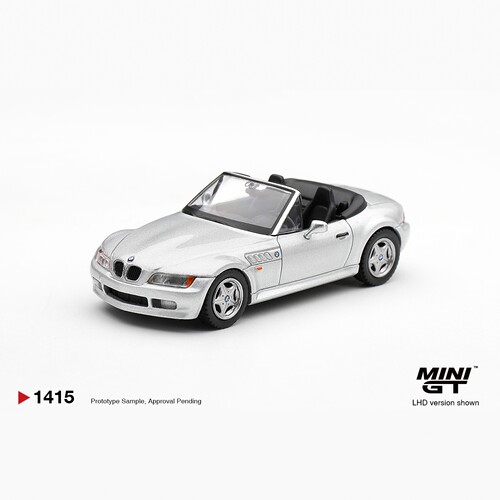 MINIGT 1:64 宝马 BMW Z3 Titanium敞篷跑车 仿真合金车模型 1415