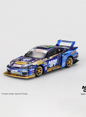 MINIGT 1:64 日产 尼桑 Nissan LB S15 SILVIA 合金汽车模型 1157