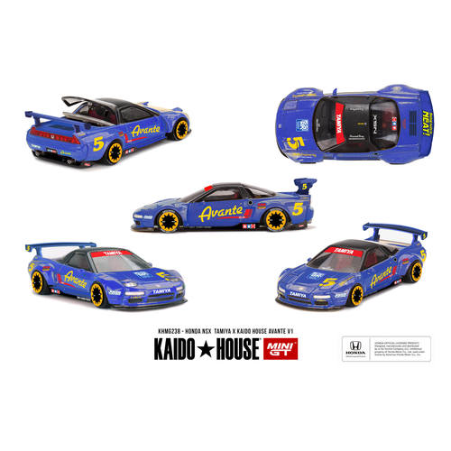 MINIGT 1:64 本田NSX TAMIYA x KAIDO HOUSE AVANTE V1车模型 238