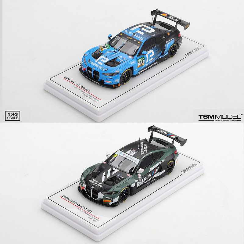 TSM 1:43 宝马BMW M4 GT3 EVO #33 #31 WRT 2025树脂仿真汽车模型