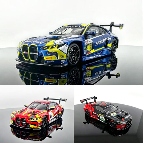 JiCar 1:64 宝马M4 GT3 ADVAN 罗西46号 麦当劳 仿真合金汽车模型
