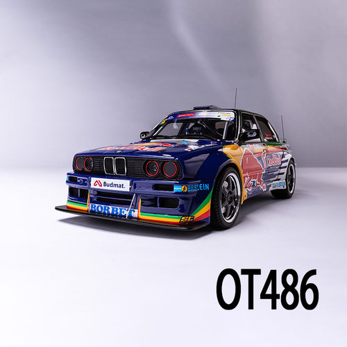 OTTO 1:18 宝马BMW E30 V8 DRIFT 红牛涂装 树脂汽车模型OT486
