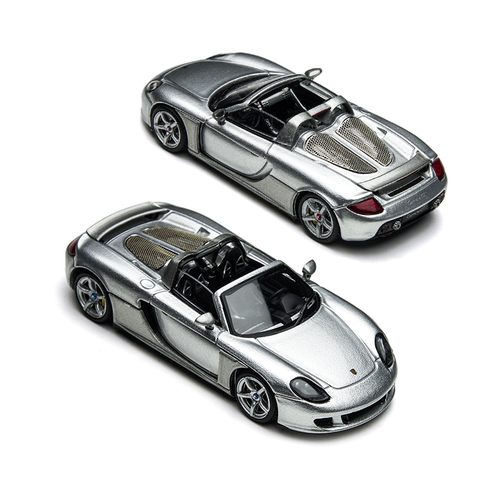 TM 1:64 保时捷卡雷拉Carrera GT英国赛车绿敞篷跑车合金汽车模型