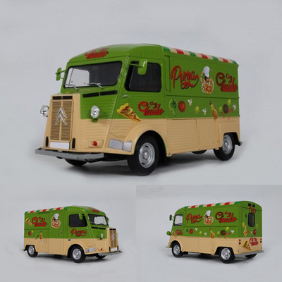 Solido 1:18 雪铁龙CITROËN TYPE HY 巴士 面包车绿合金汽车模型