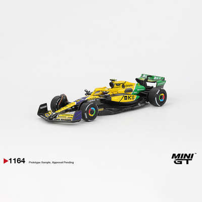MINIGT 1:64迈凯伦MCL38 #4 Lando Norris 2024 F1合金车模型1164
