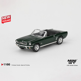 福特野马 Ford Mustang MINIGT 仿真合金汽车模型 1964 1166