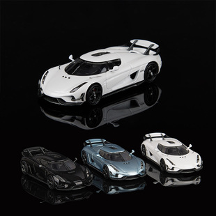 SC art 1:64 柯尼塞格Koenigsegg Regera珍珠白 仿真合金汽车模型