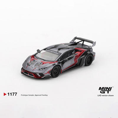 MINIGT 1:64 兰博基尼Huracan GT RONIN 宽体改装合金车模型 1177