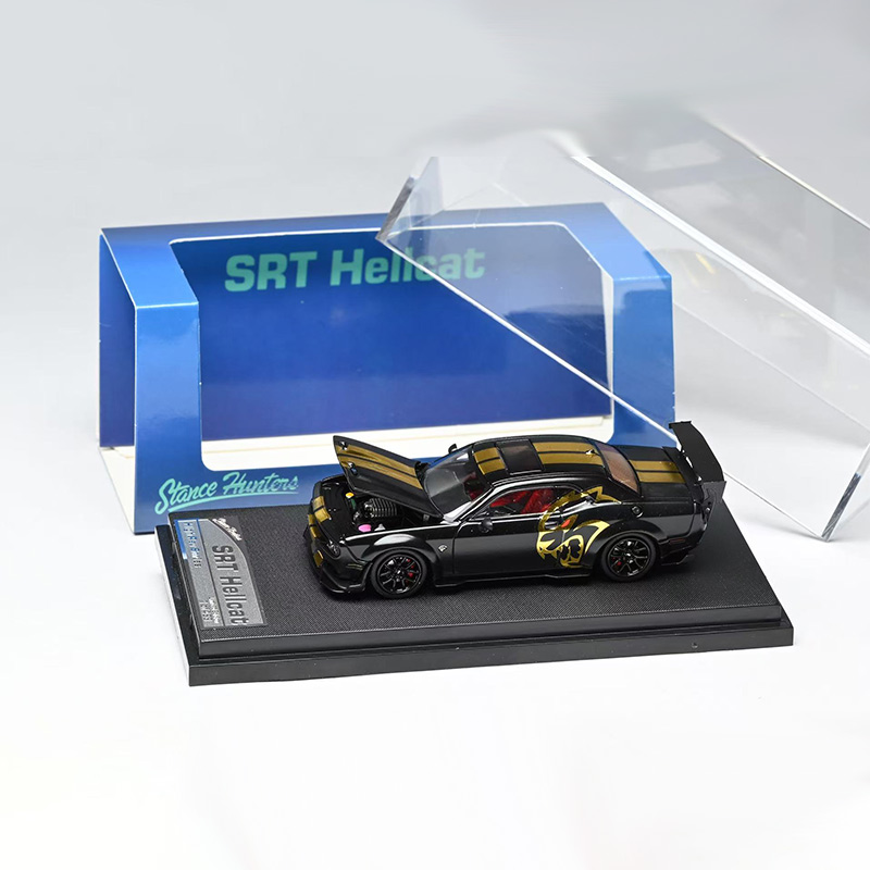 SH 1:64道奇Challenger挑战者SRT Hellcat地狱猫仿真合金汽车模型