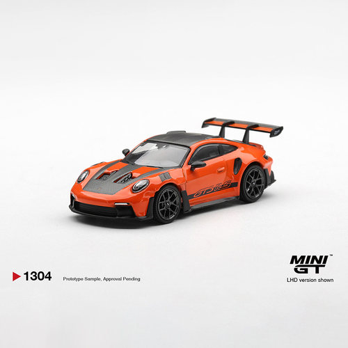 MINIGT 1:64 保时捷Porsche 911 992 GT3 RS 海湾橙合金车模 1304