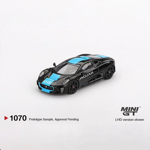 MINIGT 1:64  捷豹 Jaguar CX75 跑车 仿真合金汽车模型收藏 1070