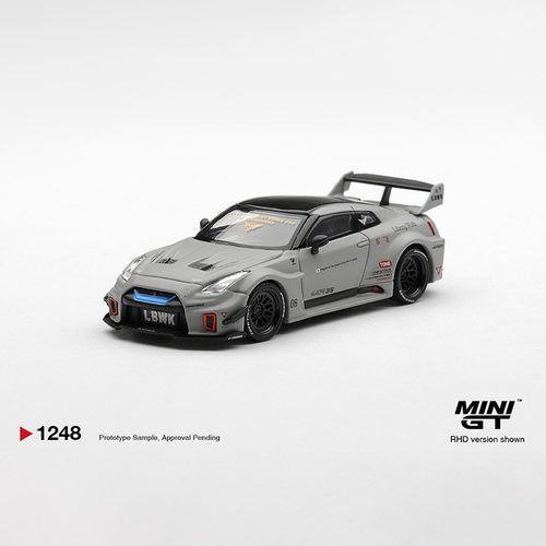 MINIGT 1:64 日产 尼桑 GTR GT 35GT-RR Ver.1 合金汽车模型 1248