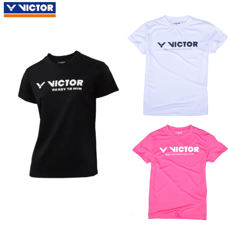 victor/胜利羽毛球运动服T恤