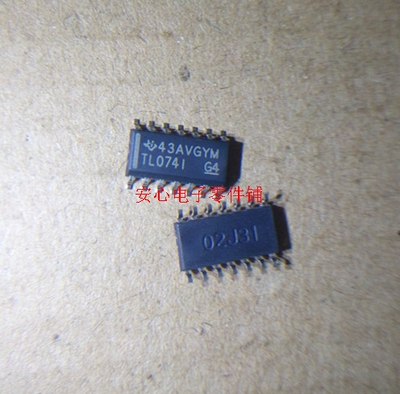 TL074IDR TL074I TL0741 四运算放大器 贴片14 全新原装