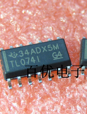 运算放大器 TL074IDR TL074I TL0741 SOP-14 绝对原装进口TI品牌