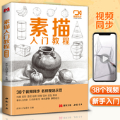 单个单体石膏几何体结构单体静物组合临摹美术范本 零基础初自学教材书籍铅笔手绘画画册本 美学大师 素描入门教程 视频同步教学