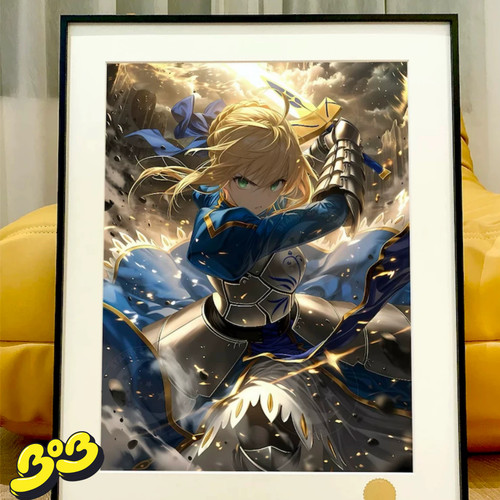 【BOB2】现货 星空 突击SABER 阿尔托莉雅 潘德拉贡 吾王 装饰画