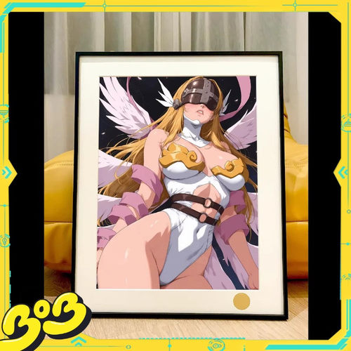 【BOB2】代购现货 星空 粉色天女兽 天使兽加鲁鲁兽暴龙兽 装饰画