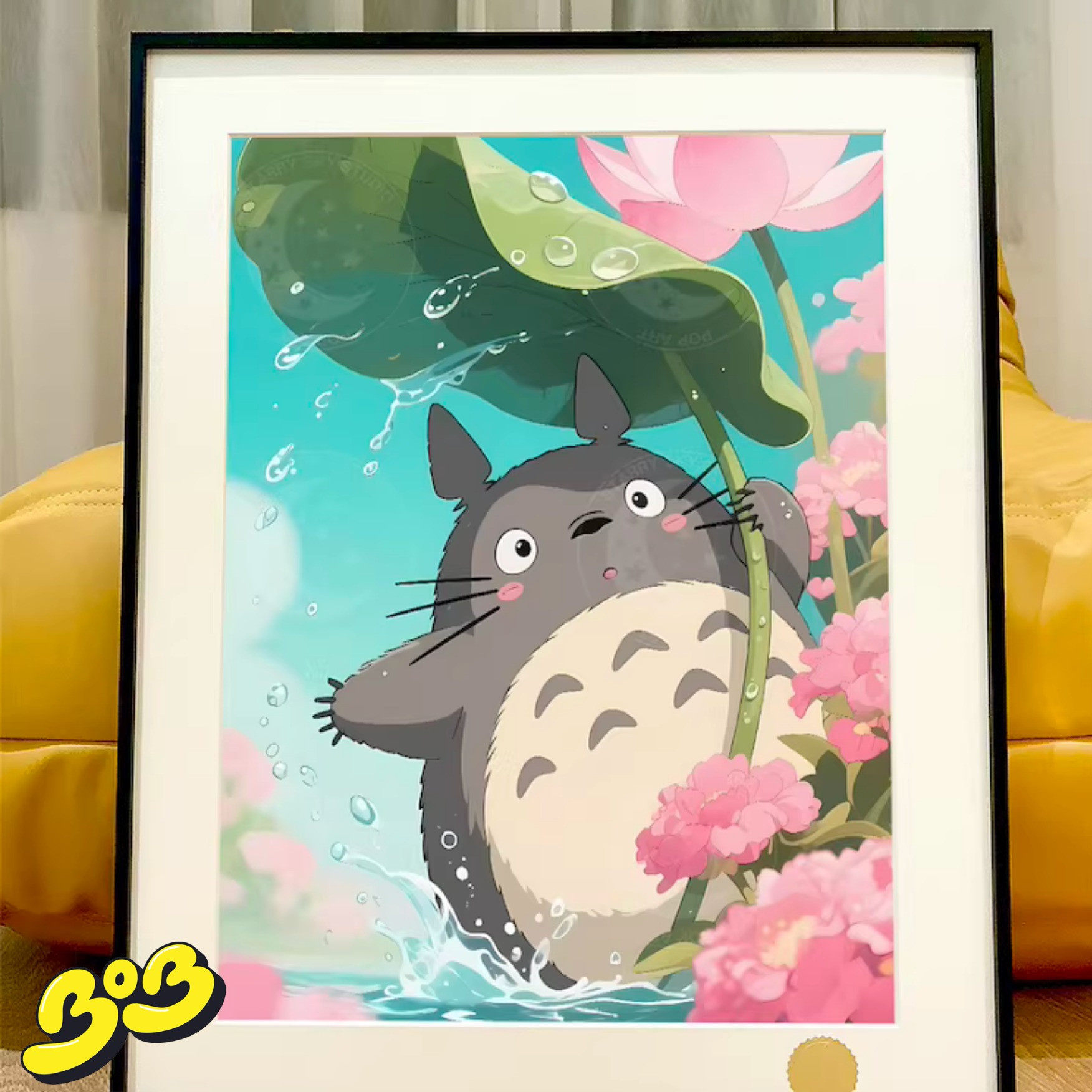 【BOB2】代购现货 星空 荷叶龙猫 特特罗草壁米大卷次子 装饰画